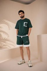 ZAWAR Terry Summer Set (Vintage Green)