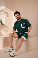 ZAWAR Terry Summer Set (Vintage Green)